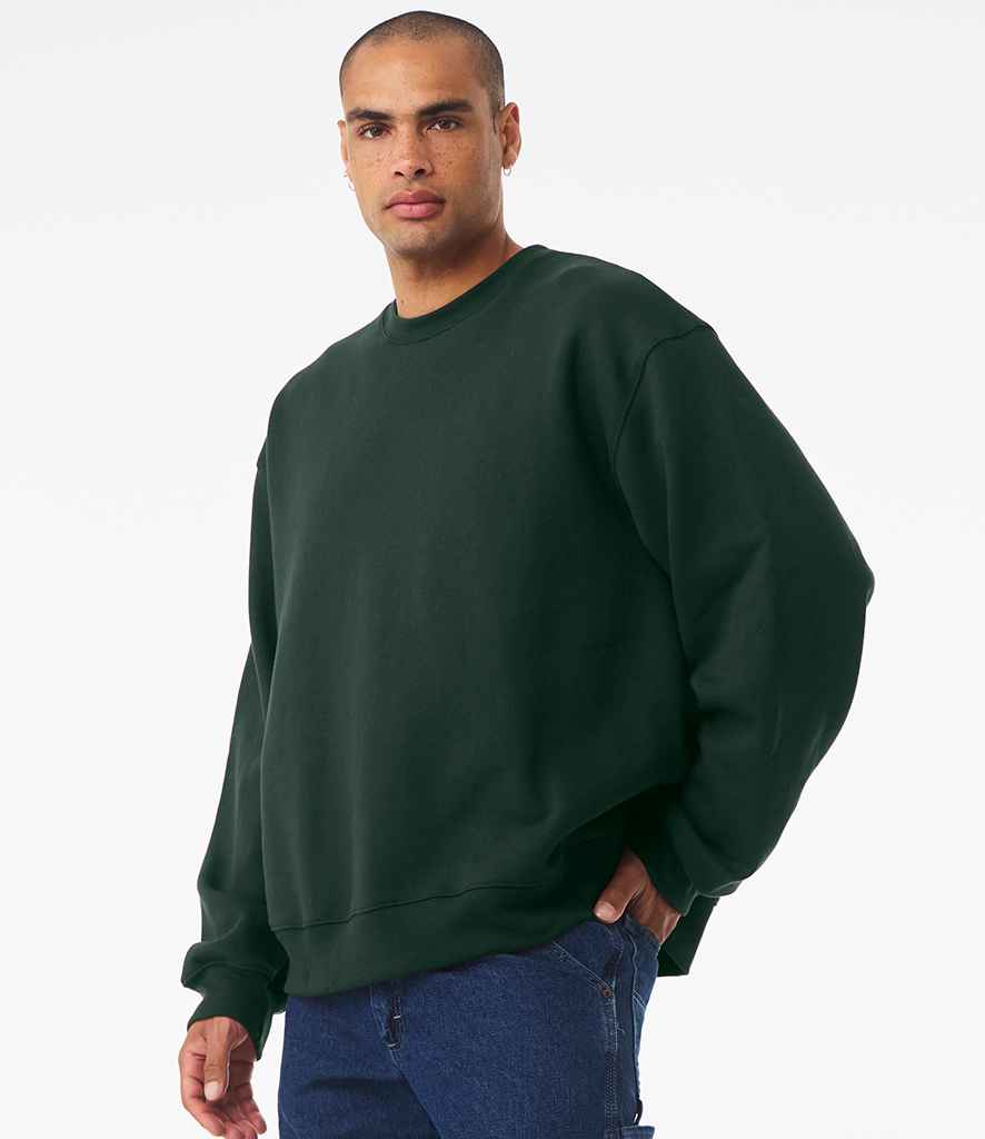Canvas Unisex Heavyweight Crew Neck Sweatshirt - Forest Green