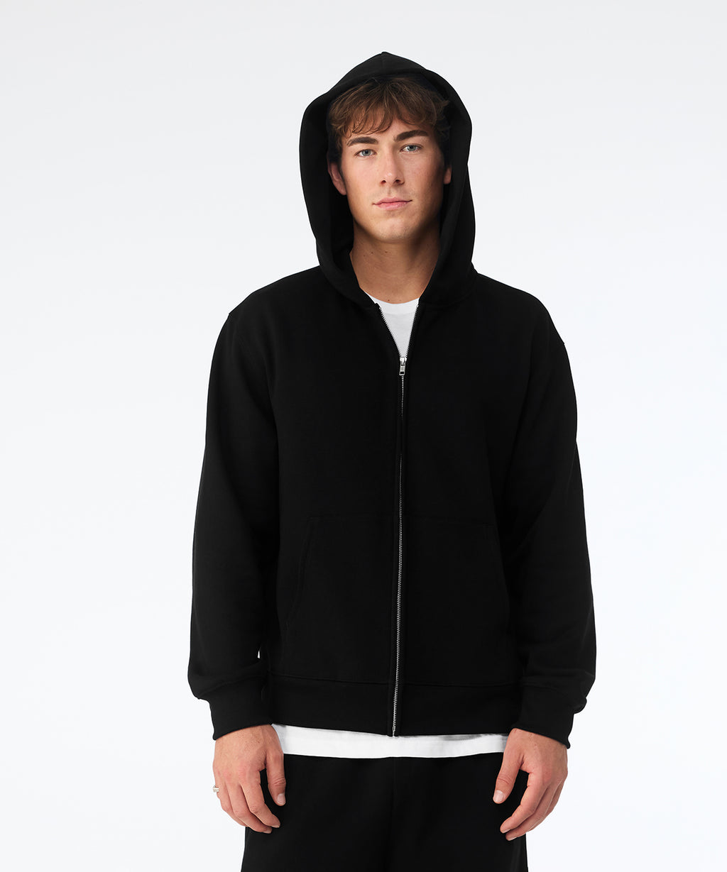 Unisex heavy full-zip hoodie