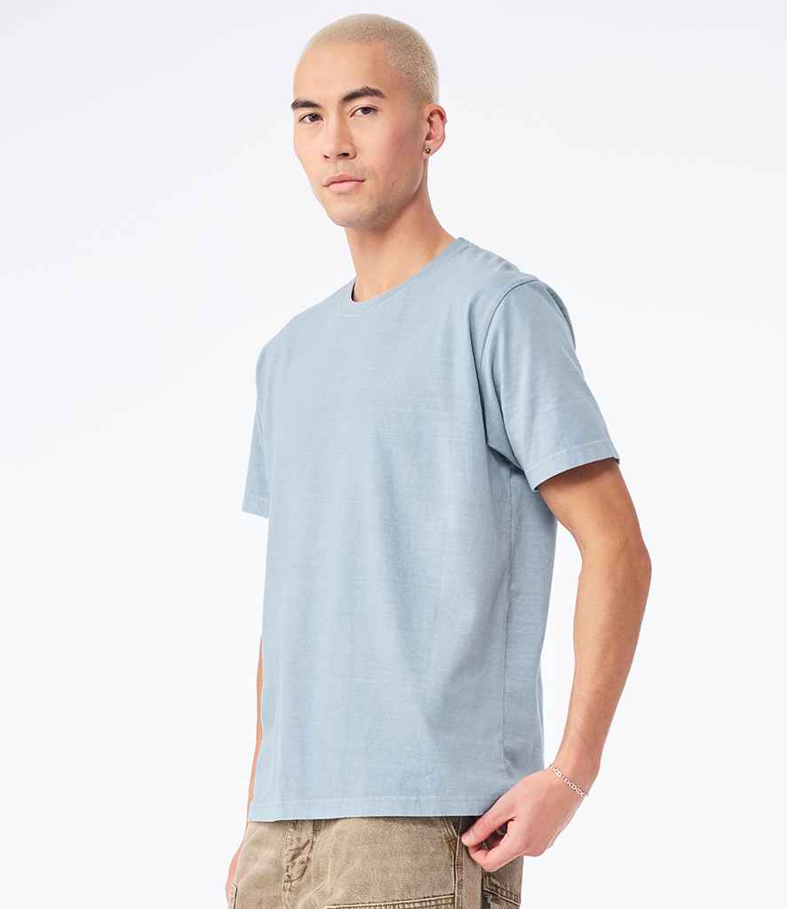 Canvas Unisex Heavyweight Washed T-Shirt - Washed Denim