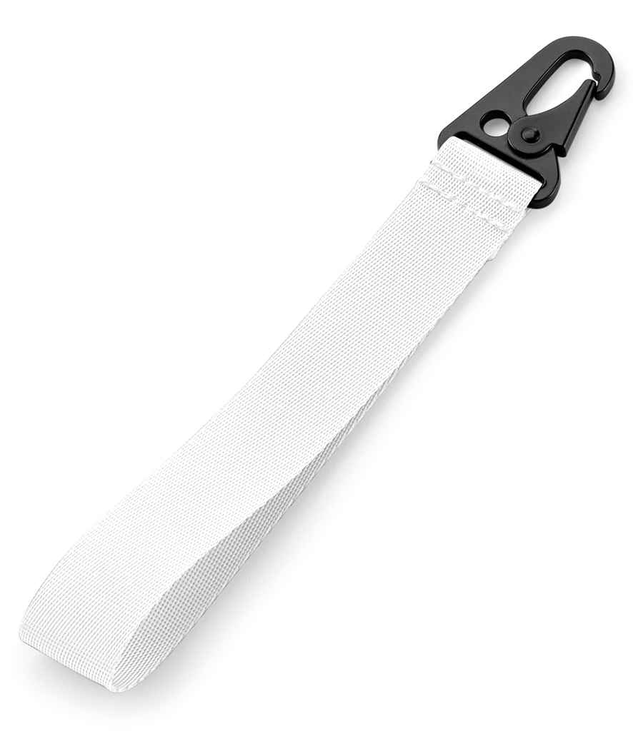 BagBase Brandable Key Clip - White