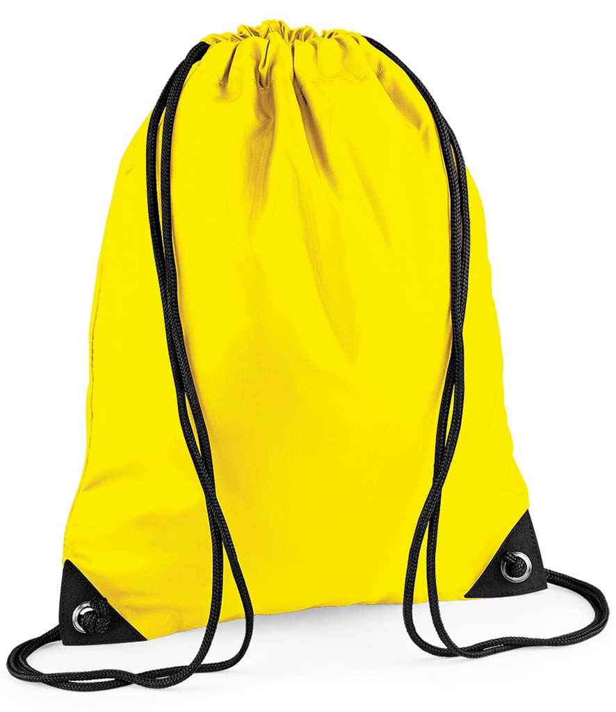BagBase Premium Gymsac - Yellow