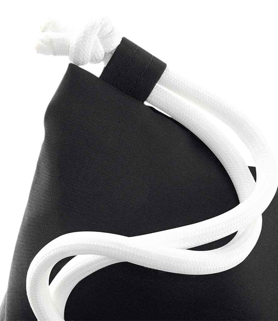 BagBase Icon Gymsac - Black/White
