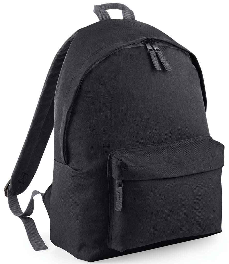 BagBase Maxi Fashion Backpack - Black