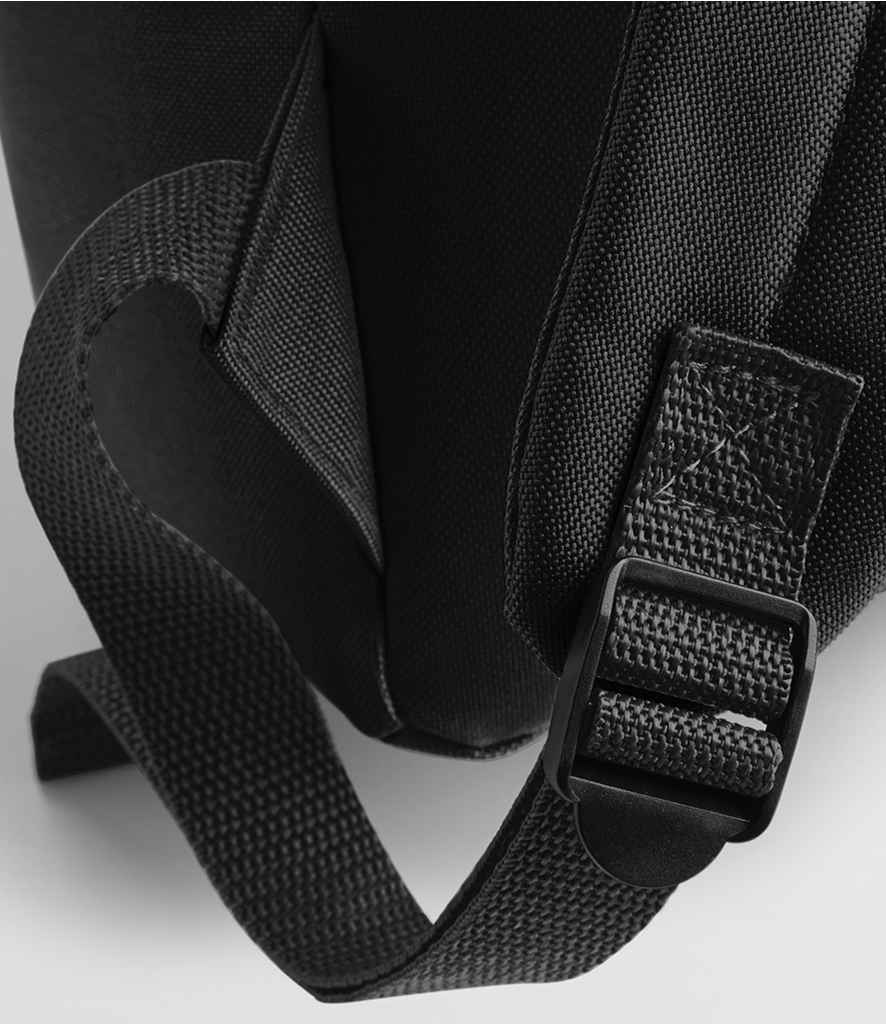 BagBase Original Fashion Backpack - Black/Black