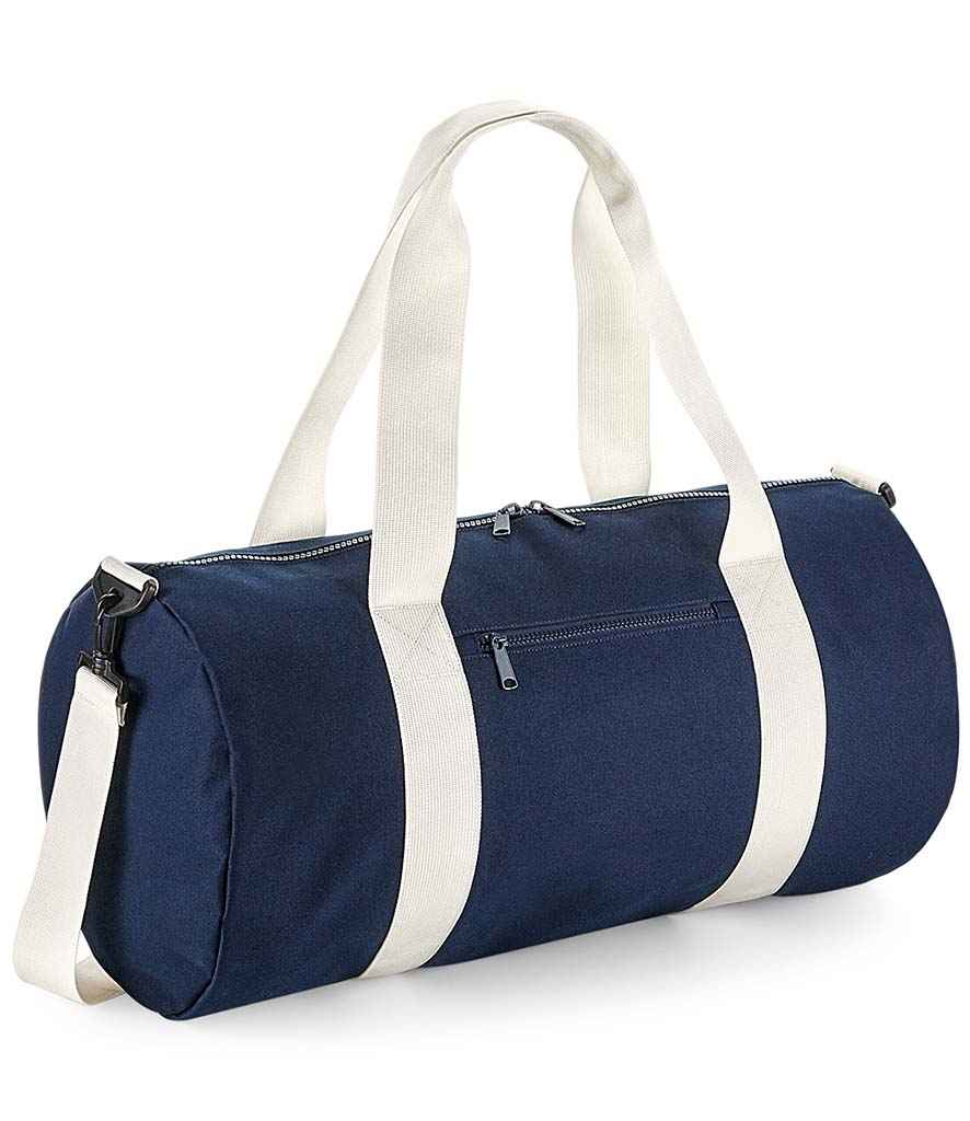 BagBase Original Barrel Bag XL - French Navy/Off White