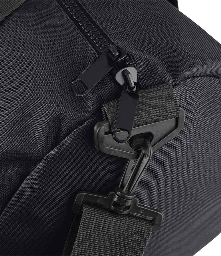 BagBase Mini Barrel Bag - Black/Black