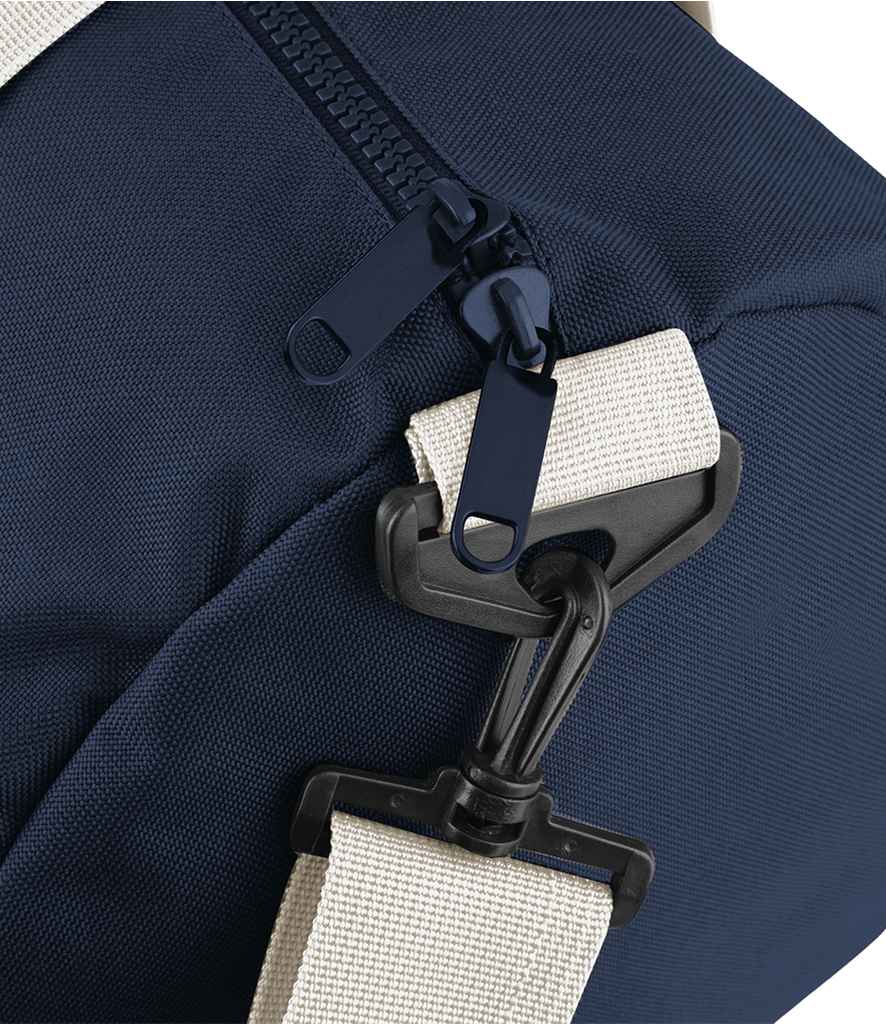 BagBase Mini Barrel Bag - French Navy/Off White
