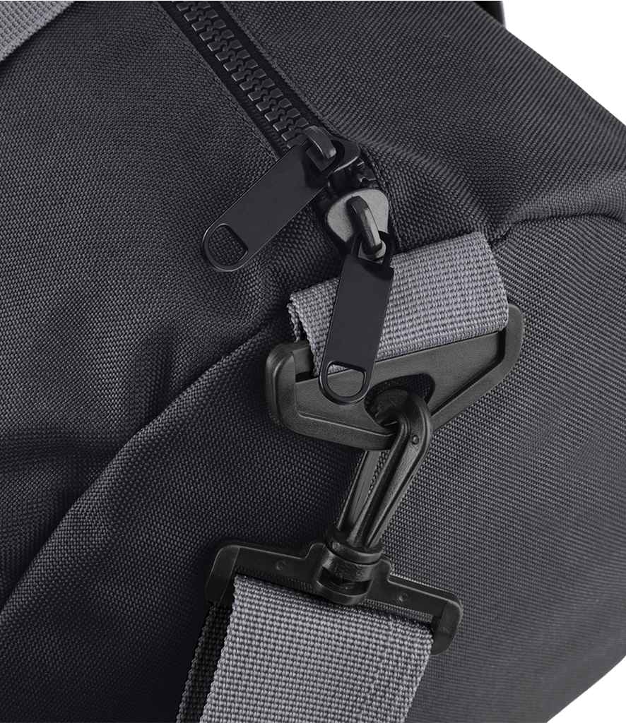 BagBase Original Barrel Bag - Black/Grey