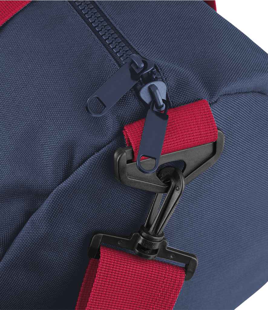 BagBase Original Barrel Bag - French Navy/Classic Red