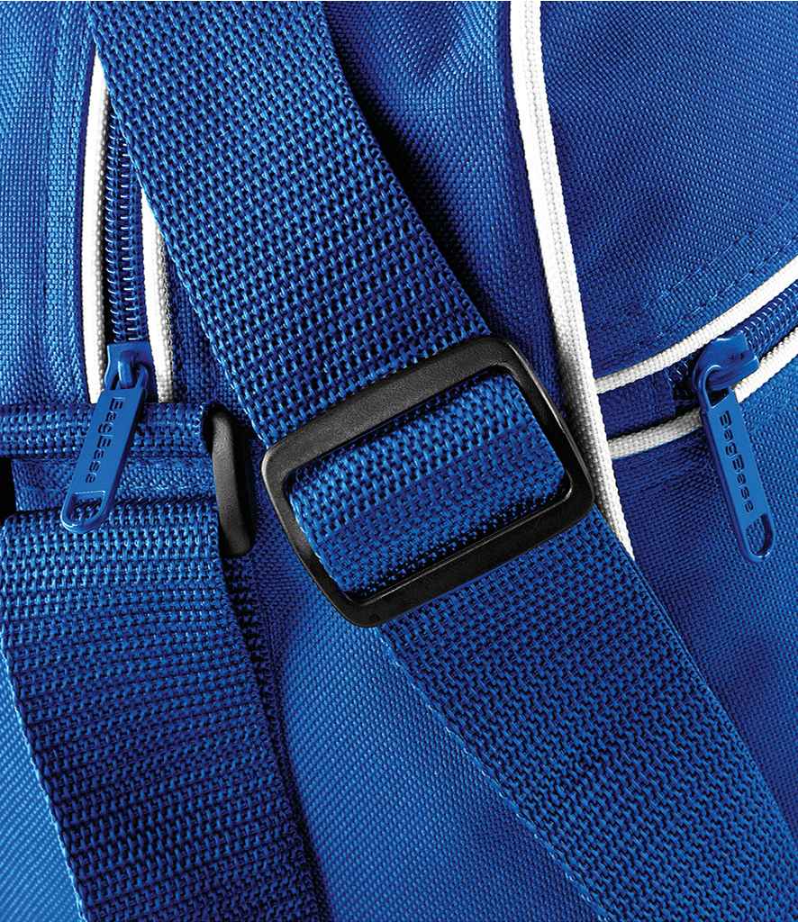BagBase Retro Shoulder Bag - Bright Royal/White