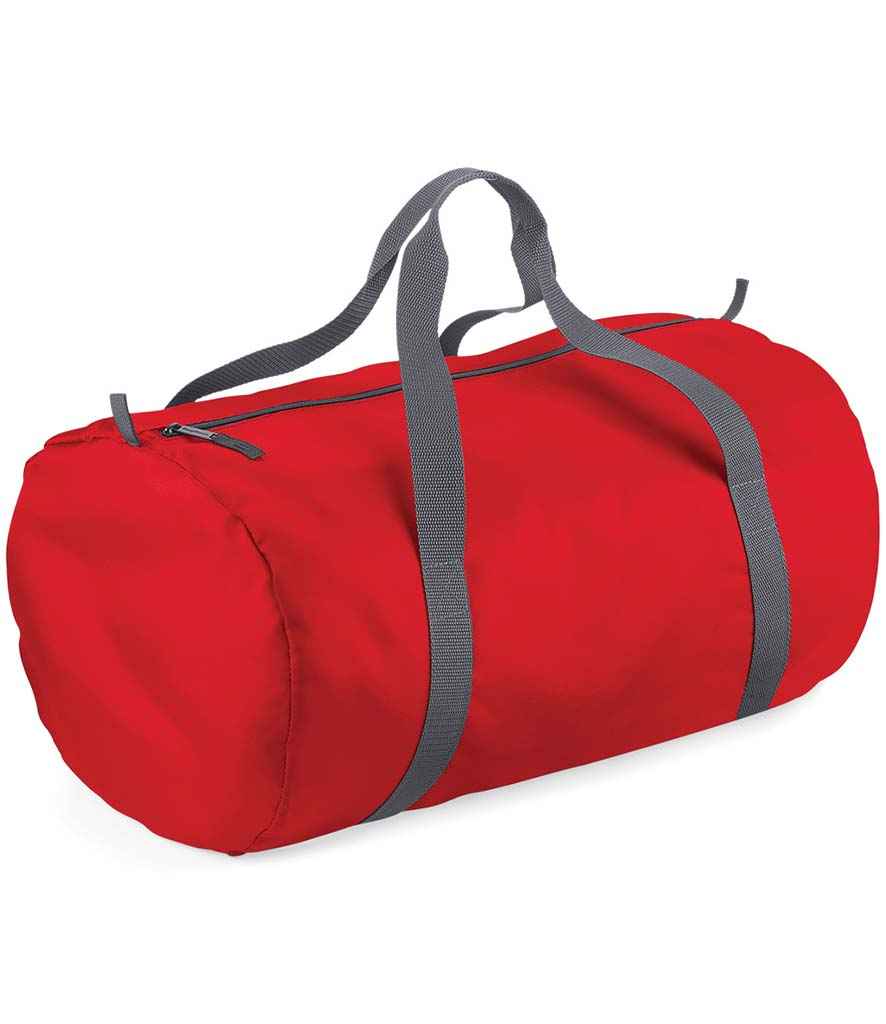BagBase Packaway Barrel Bag - Classic Red