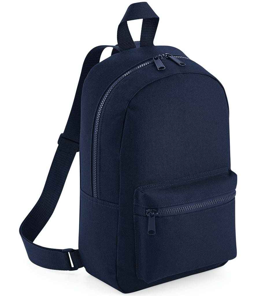 BagBase Mini Essential Fashion Backpack - French Navy
