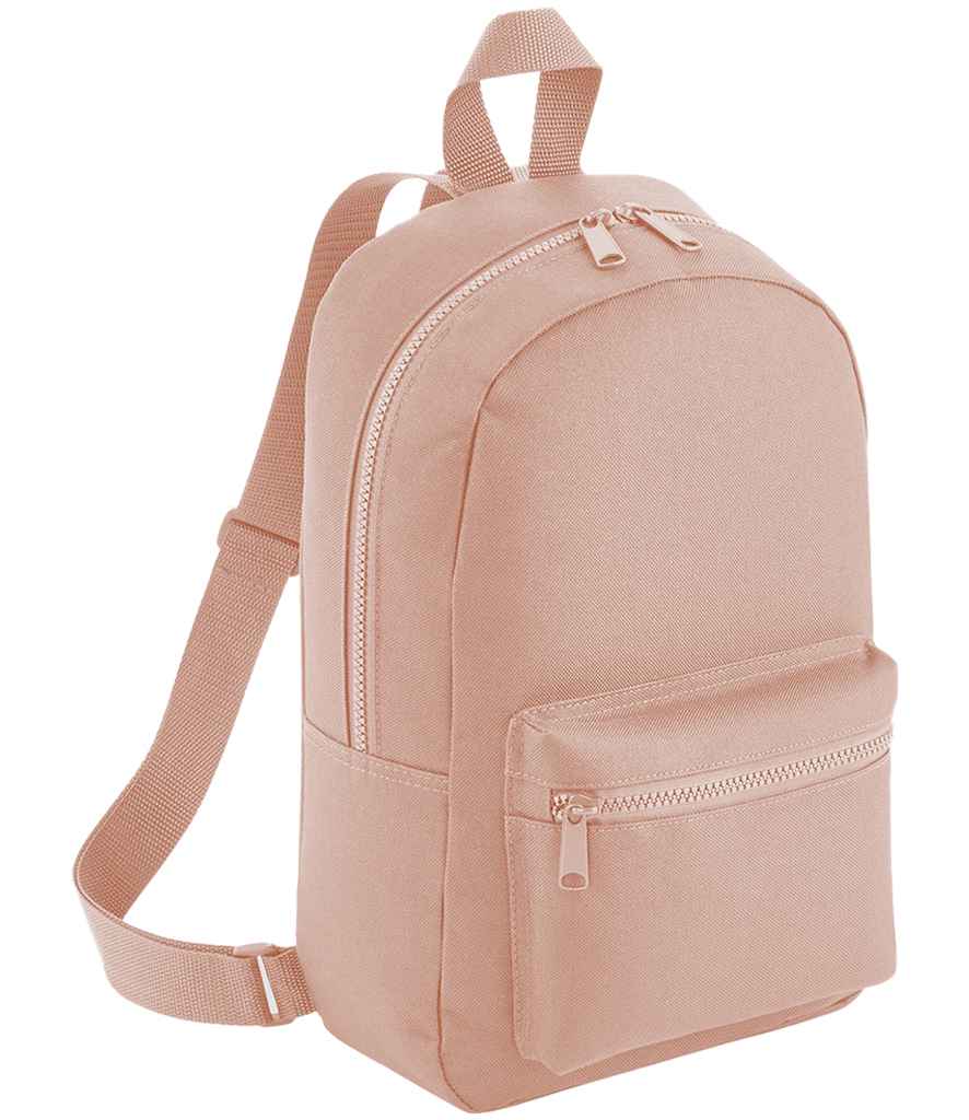 BagBase Mini Essential Fashion Backpack - Peach