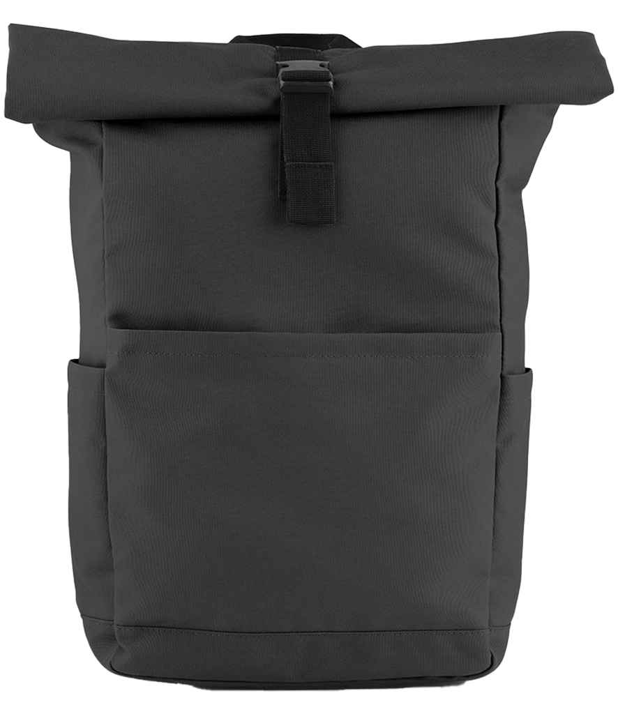 BagBase Premium Recycled Roll-Top Backpack - Graphite Grey
