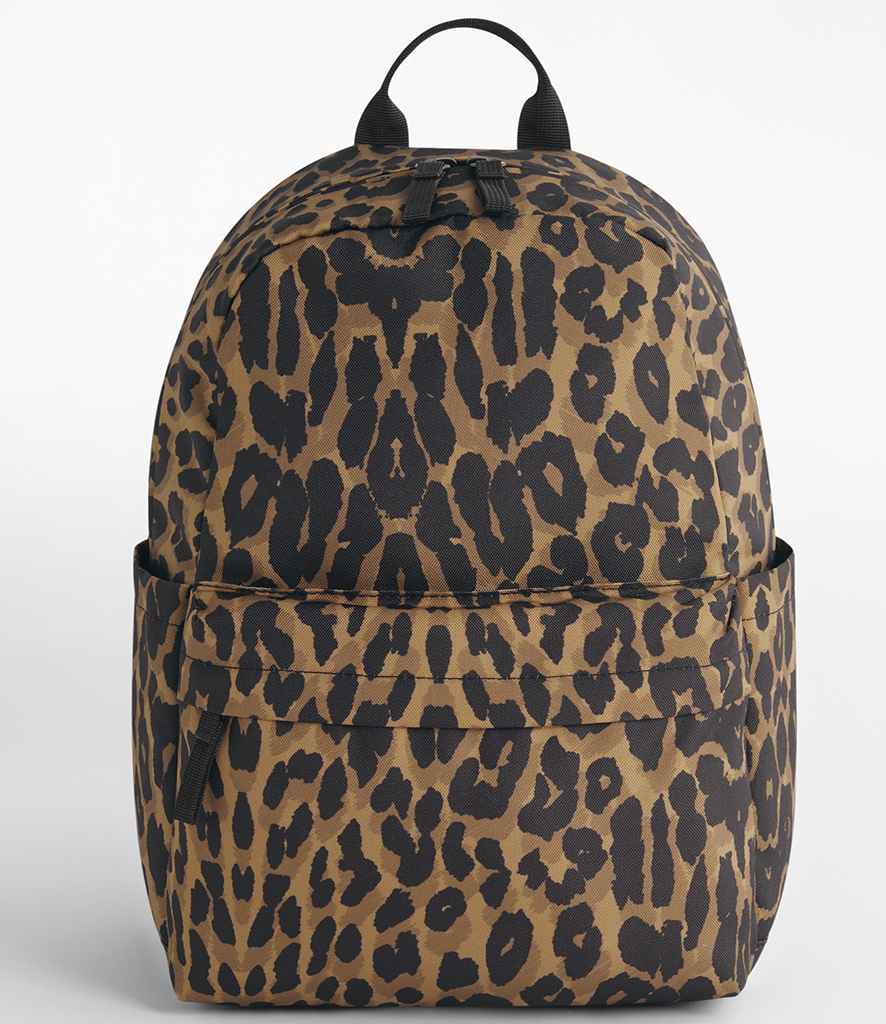 BagBase Leopard Print Mini Backpack - Leopard Print