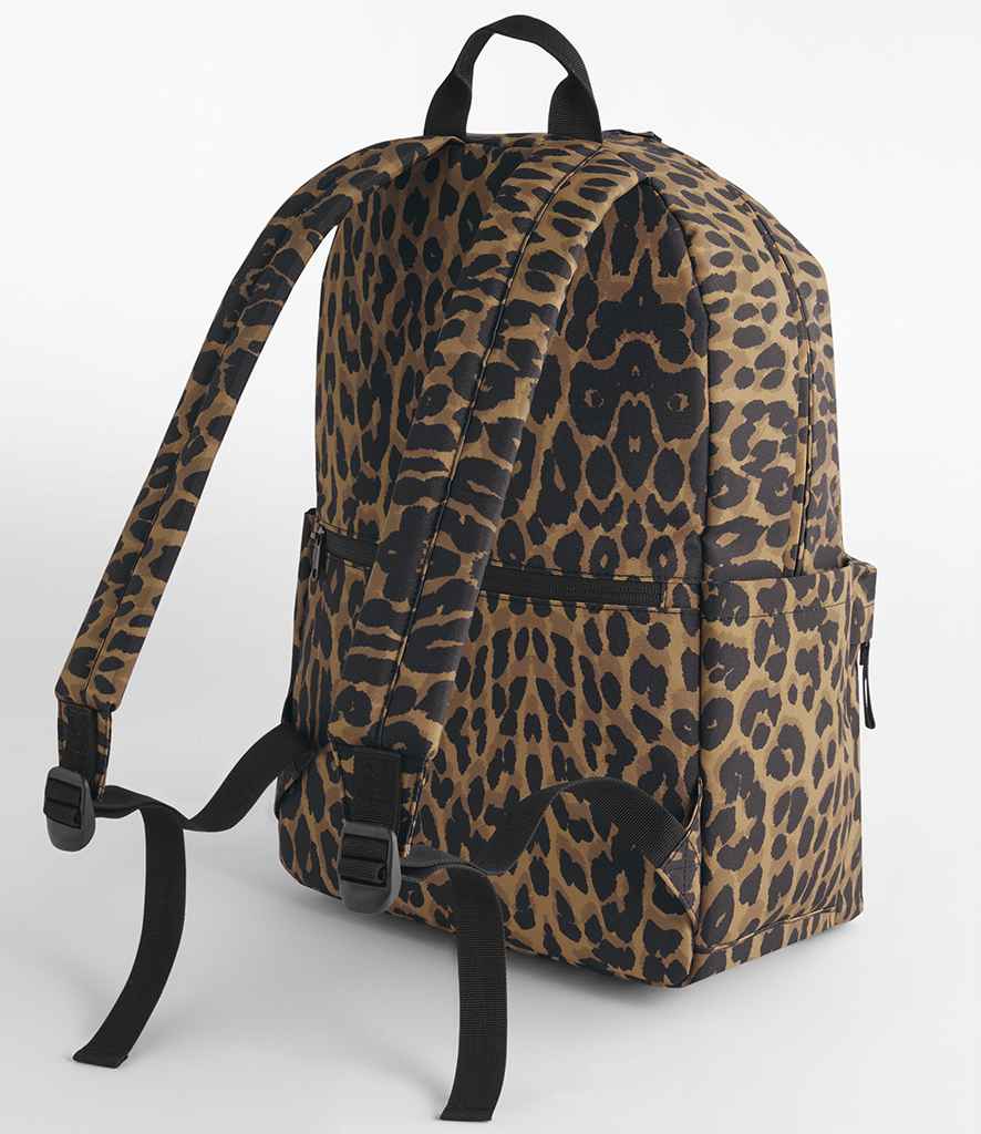 BagBase Leopard Print Backpack - Leopard Print