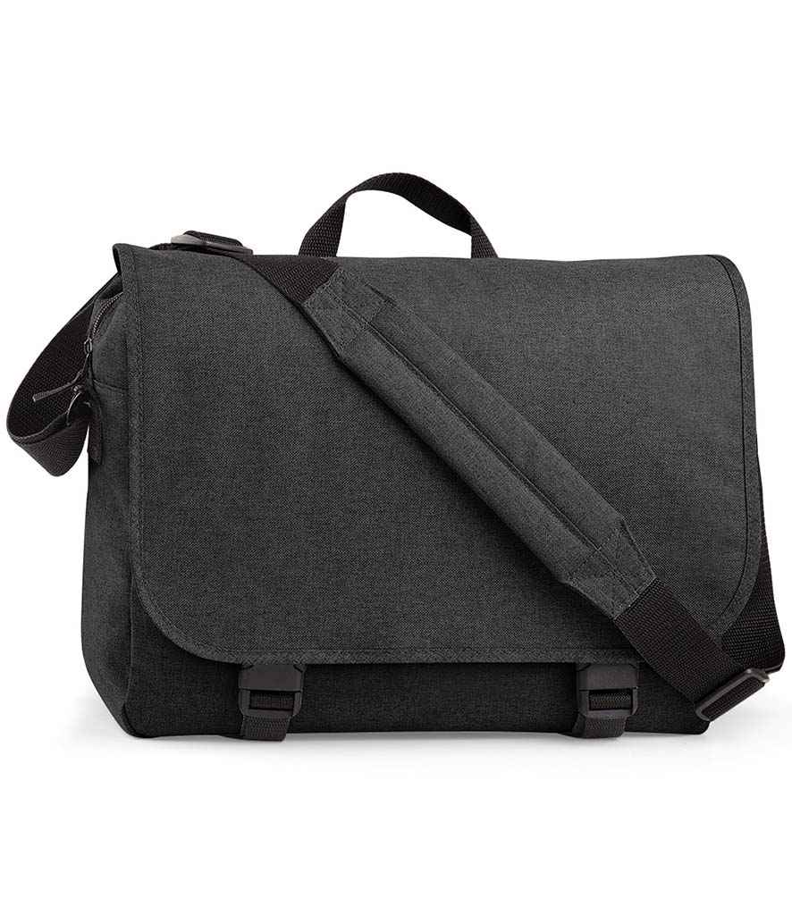 BagBase Two Tone Digital Messenger Bag - Anthracite