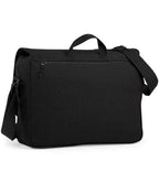 BagBase Two Tone Digital Messenger Bag - Black
