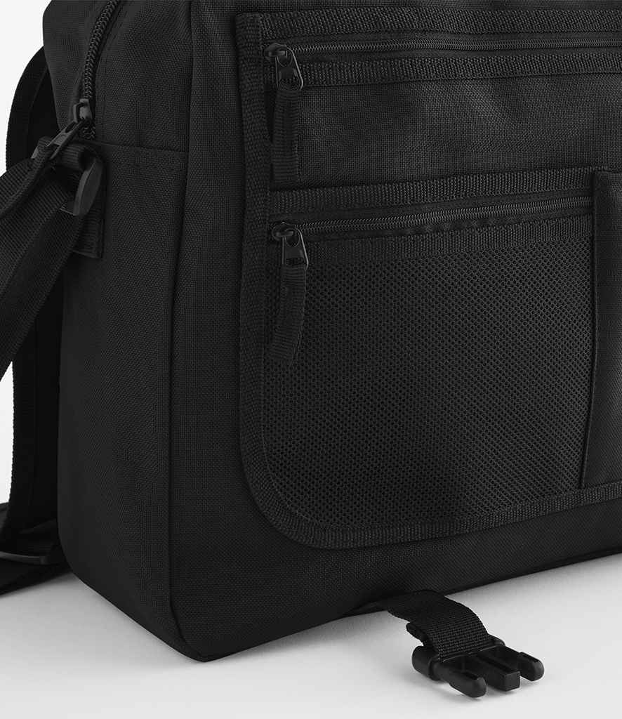 BagBase Messenger Bag - Black