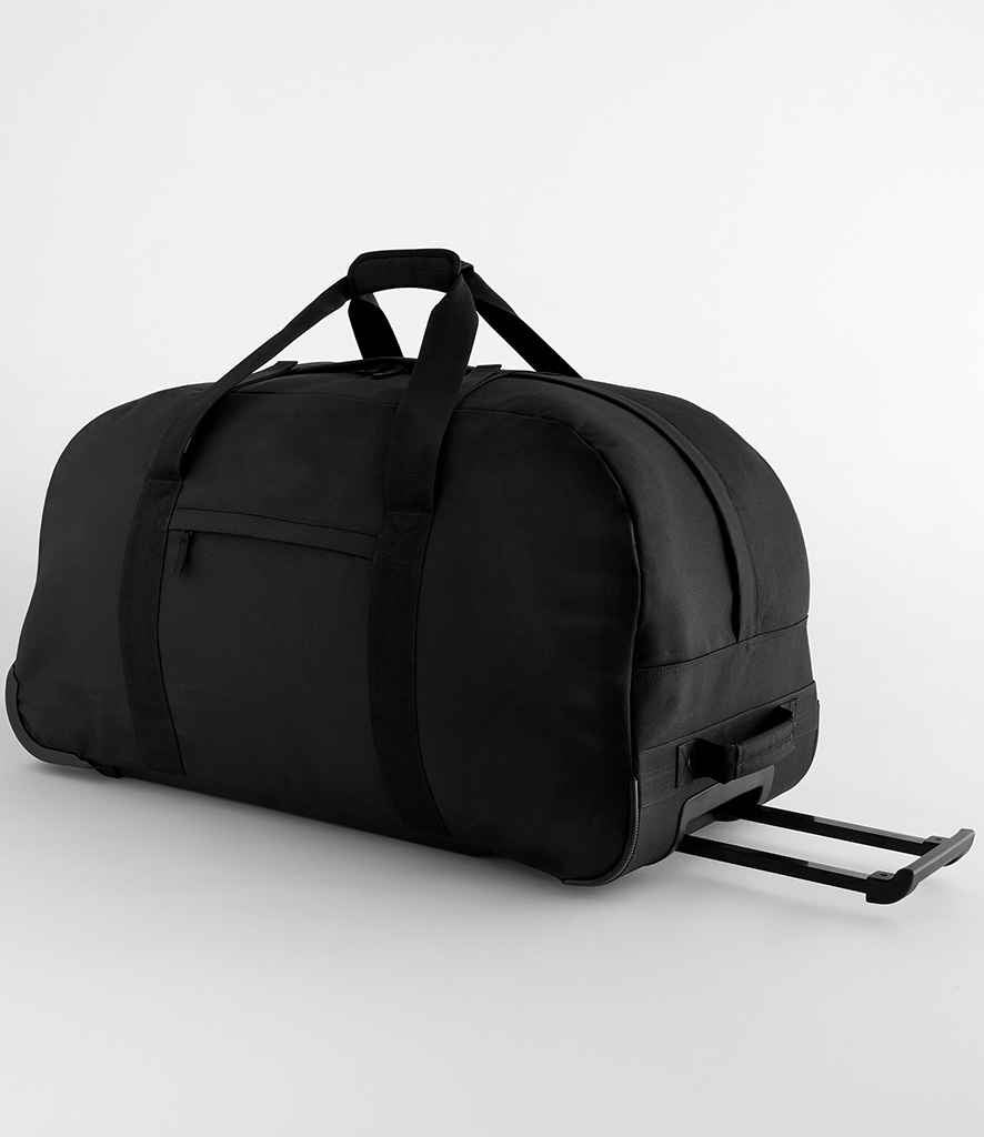 BagBase Classic Wheelie Holdall - Black
