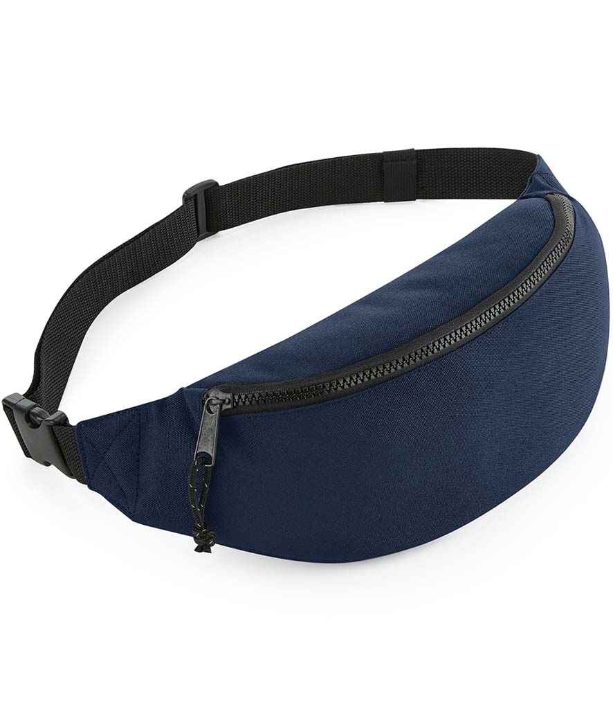 BagBase Recycled Belt Bag - Navy