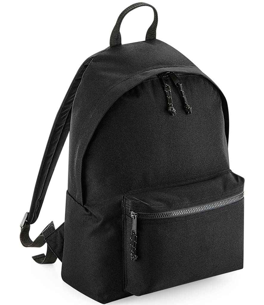 BagBase Recycled Backpack - Black