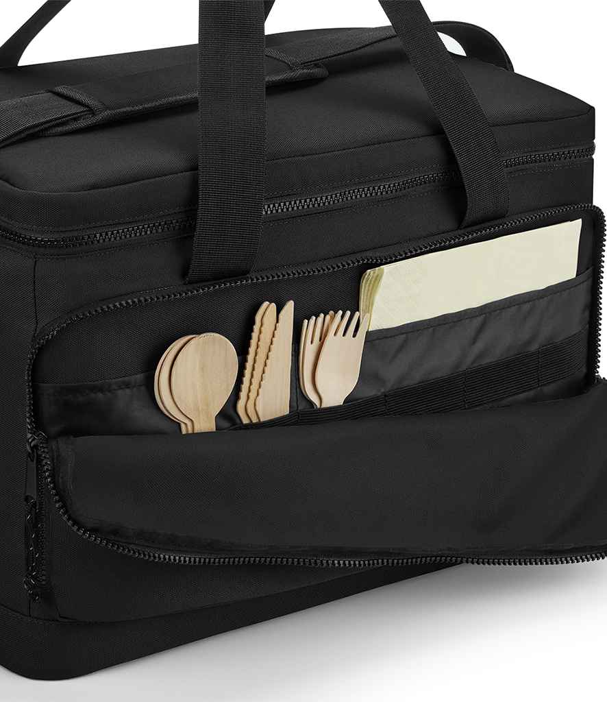 BagBase Recycled Large Cooler Shoulder Bag - Black
