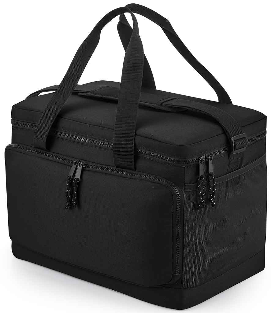 BagBase Recycled Large Cooler Shoulder Bag - Black