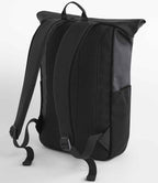 BagBase Athlux Roll-Top Backpack - Black