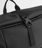 BagBase Athlux Roll-Top Backpack - Black