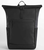 BagBase Athlux Roll-Top Backpack - Black