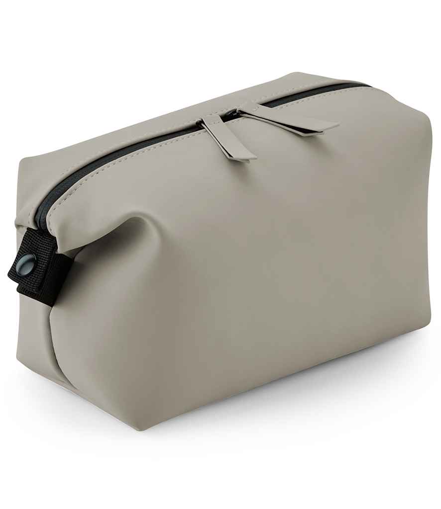 BagBase Matte PU Accessory Pouch - Clay