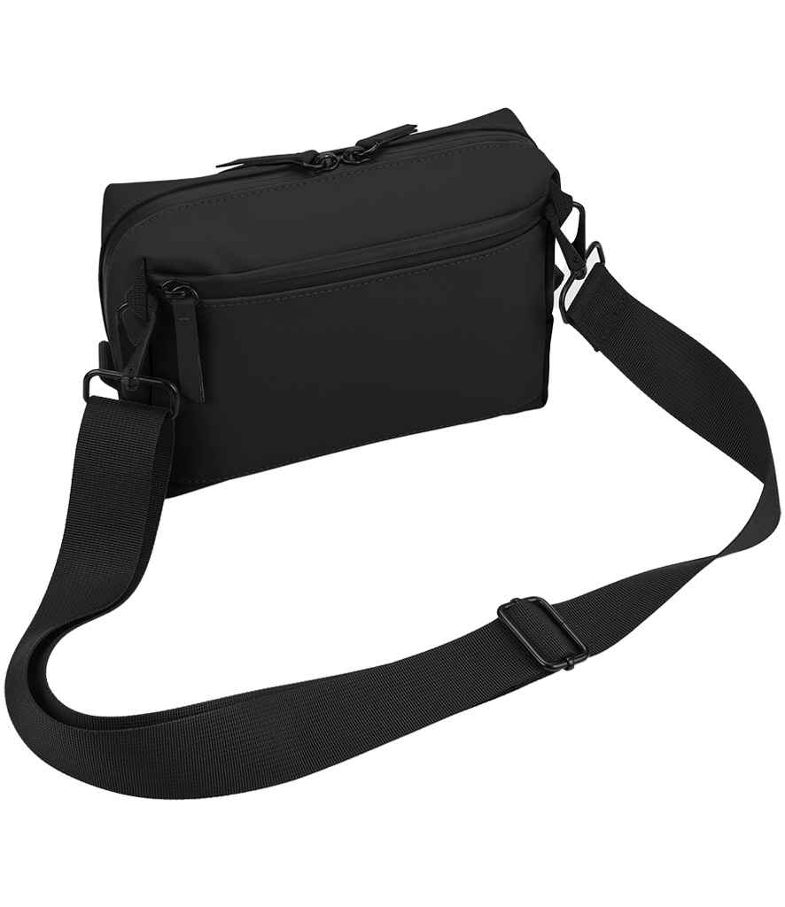BagBase PU Cross Body Bag - Black