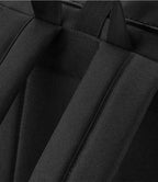 BagBase Matte PU Roll-Top Backpack - Black