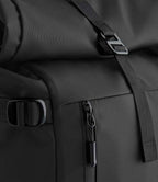BagBase Everyday Carry 25 Litre Roll-Top Backpack - Black