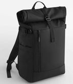 BagBase Everyday Carry 25 Litre Roll-Top Backpack - Black