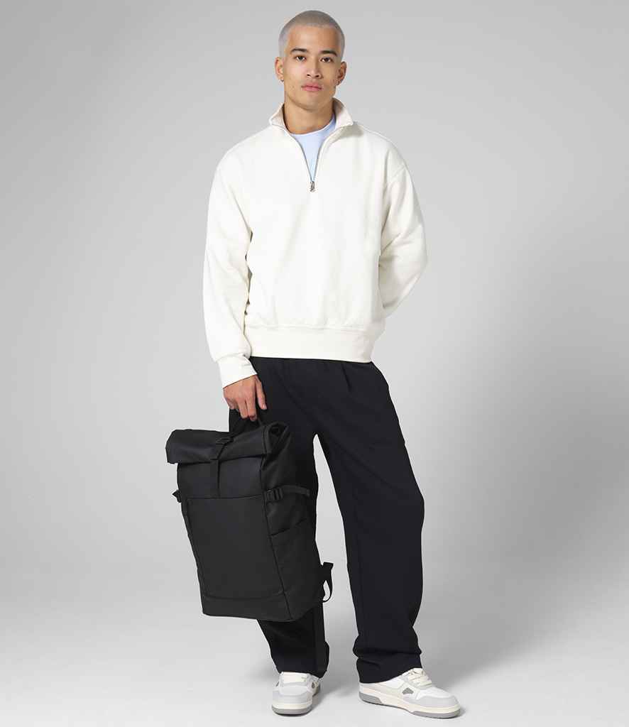 BagBase Everyday Carry 25 Litre Roll-Top Backpack - Black