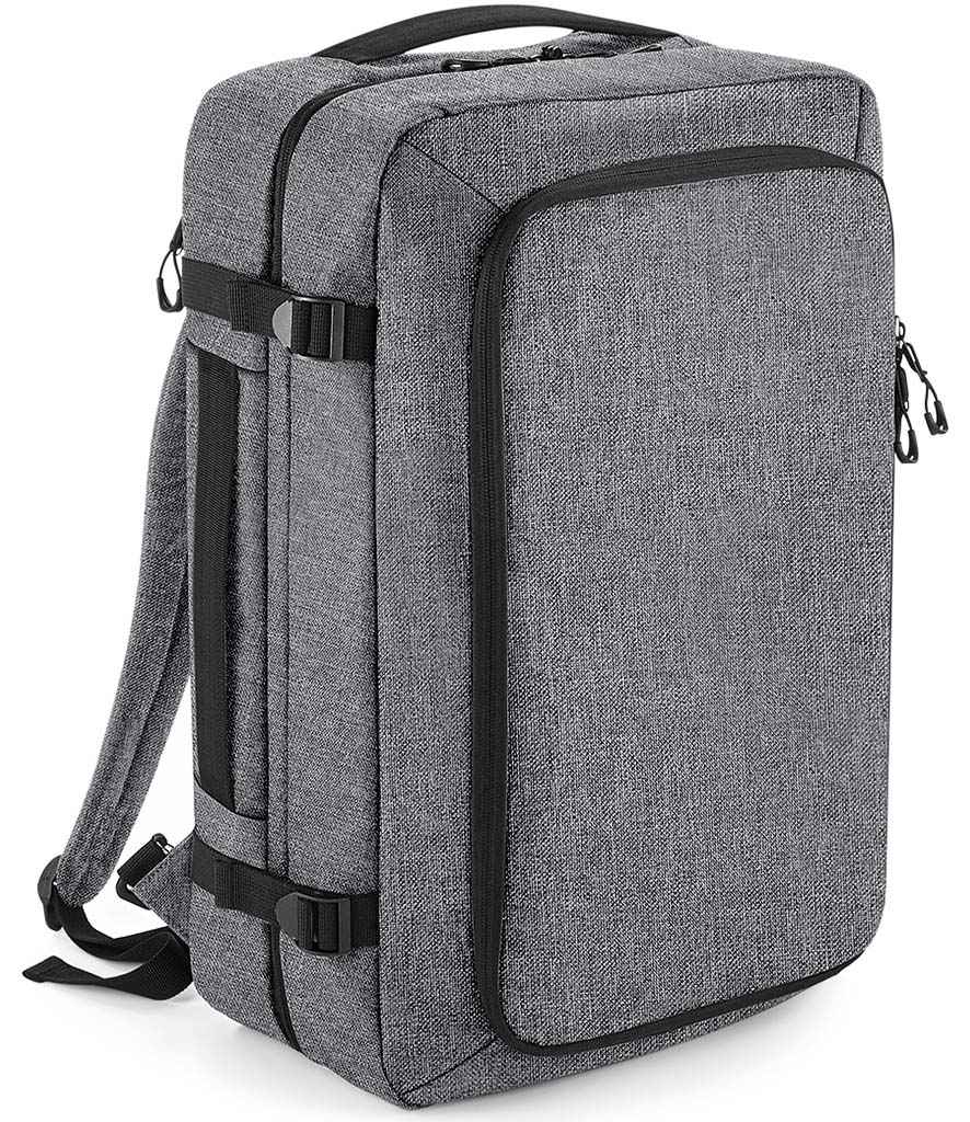 BagBase Escape Carry-On Backpack - Grey Marl