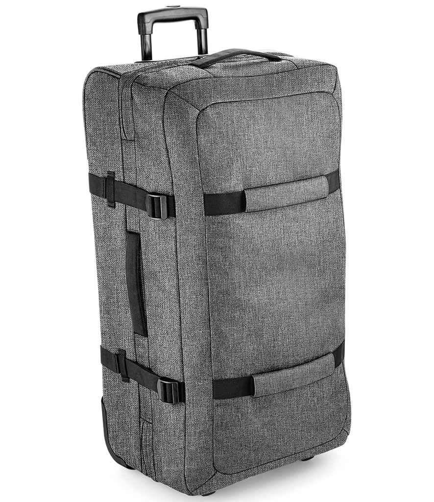 BagBase Escape Check-In Wheelie Bag - Grey Marl