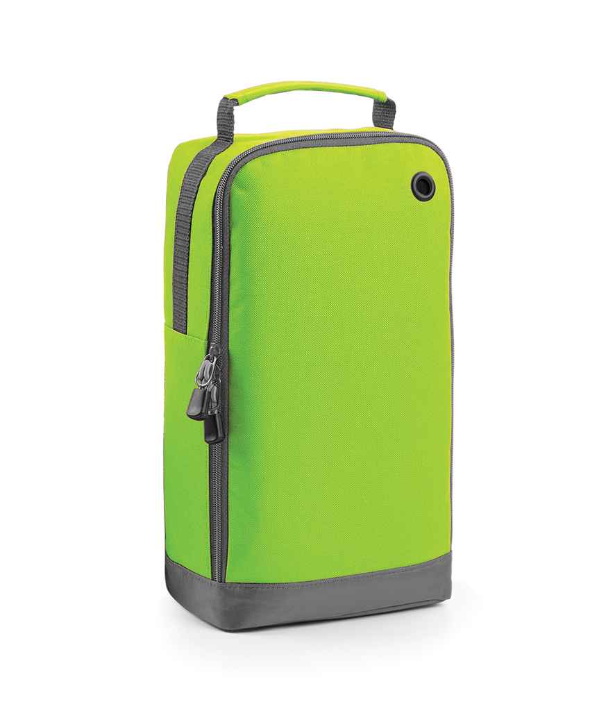 BagBase Athleisure Sports Shoe/Accessory Bag - Lime Green