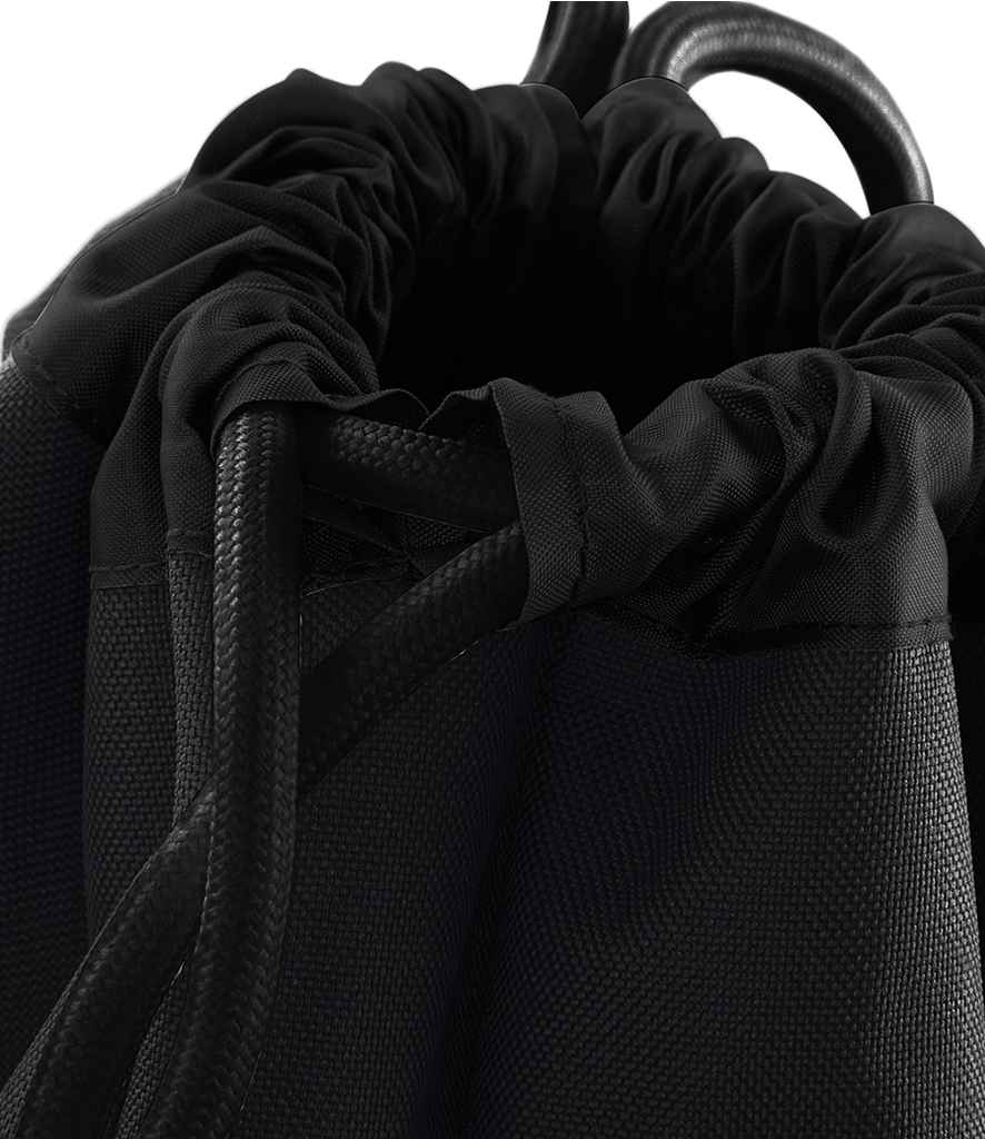 BagBase Athleisure Gymsac - Black/Black