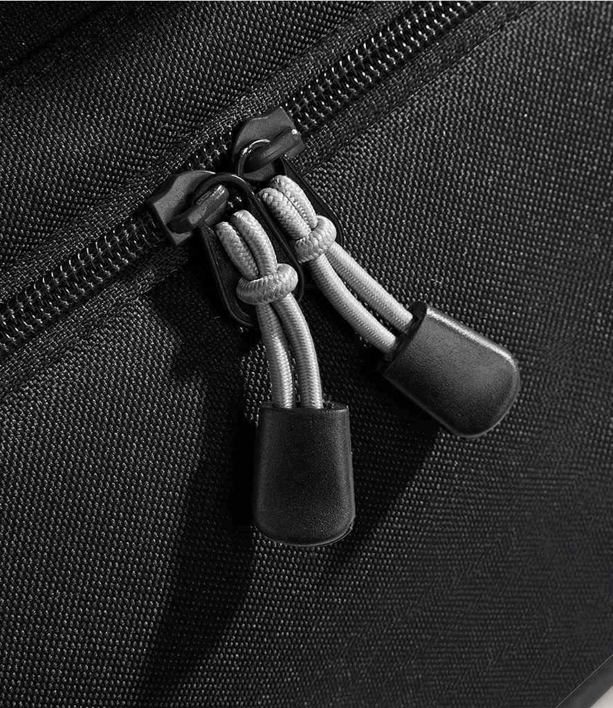 BagBase Athleisure Holdall - Black/Black