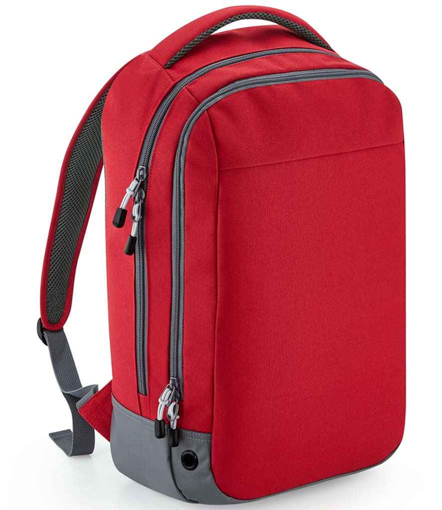 BagBase Athleisure Sports Backpack - Classic Red