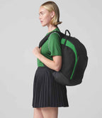 BagBase Teamwear Backpack - Black/Green
