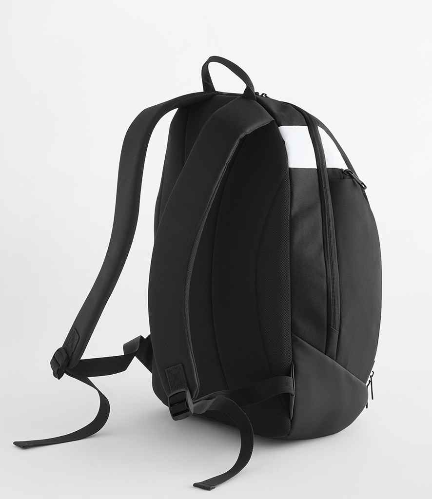 BagBase Teamwear Backpack - Black/White