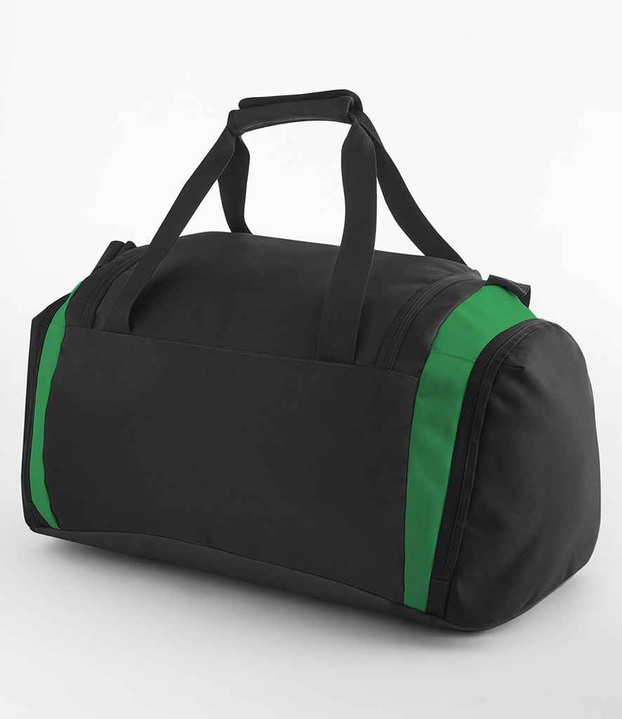 BagBase Teamwear Holdall - Black/Green