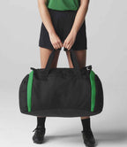 BagBase Teamwear Holdall - Black/Green