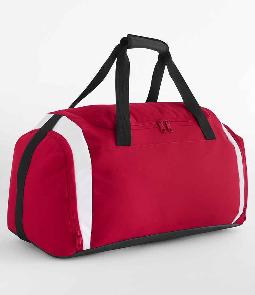 BagBase Teamwear Holdall - Red/White/Black