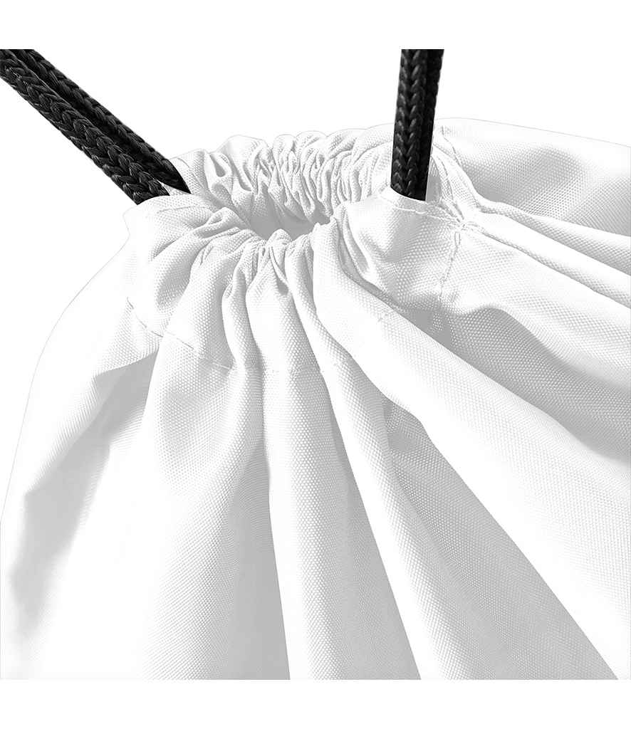 BagBase Budget Gymsac - White