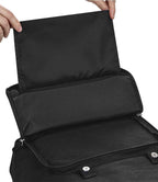 BagBase Vintage Laptop Backpack - Black/Black
